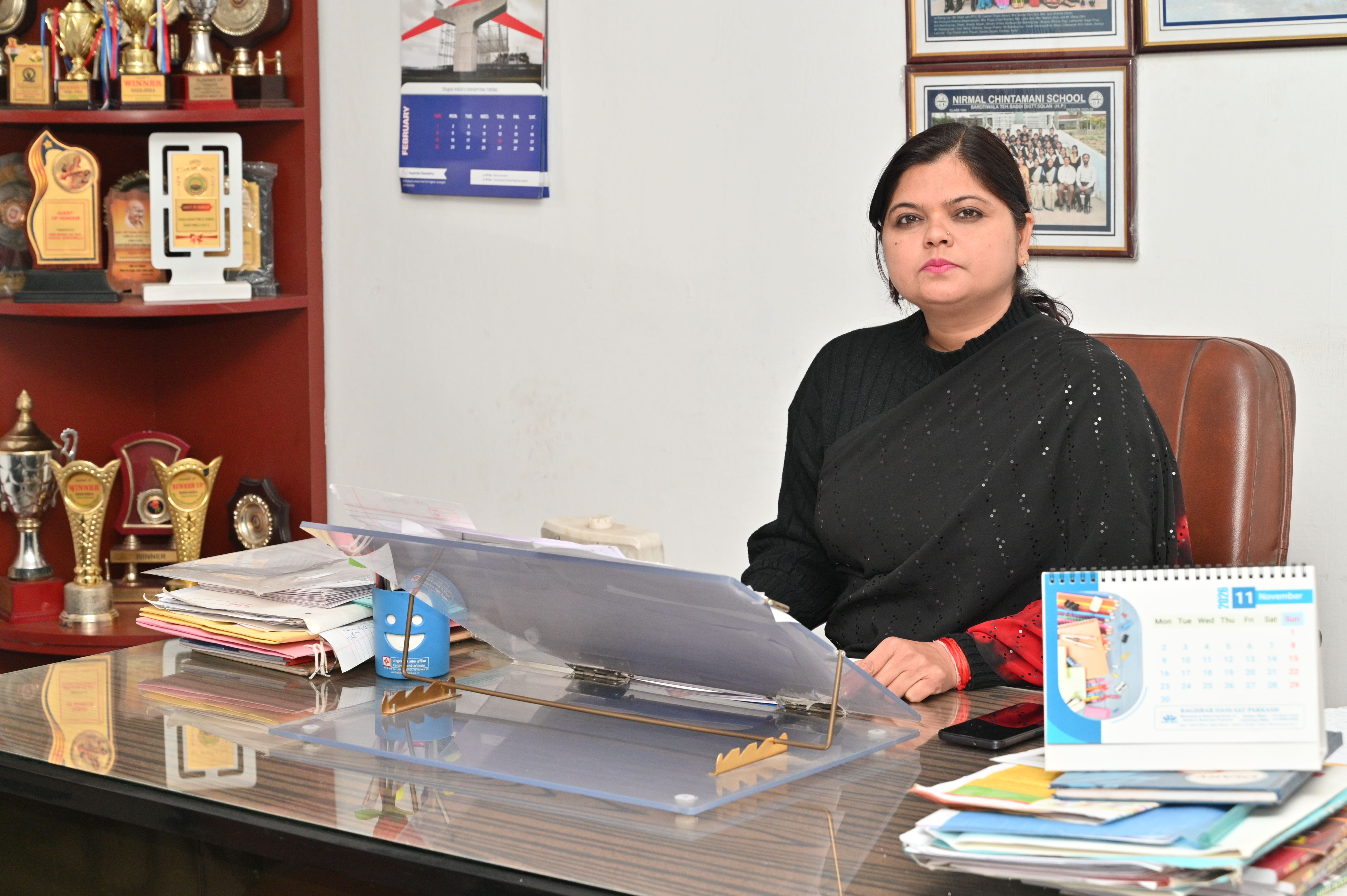 Principal Varsha Panday