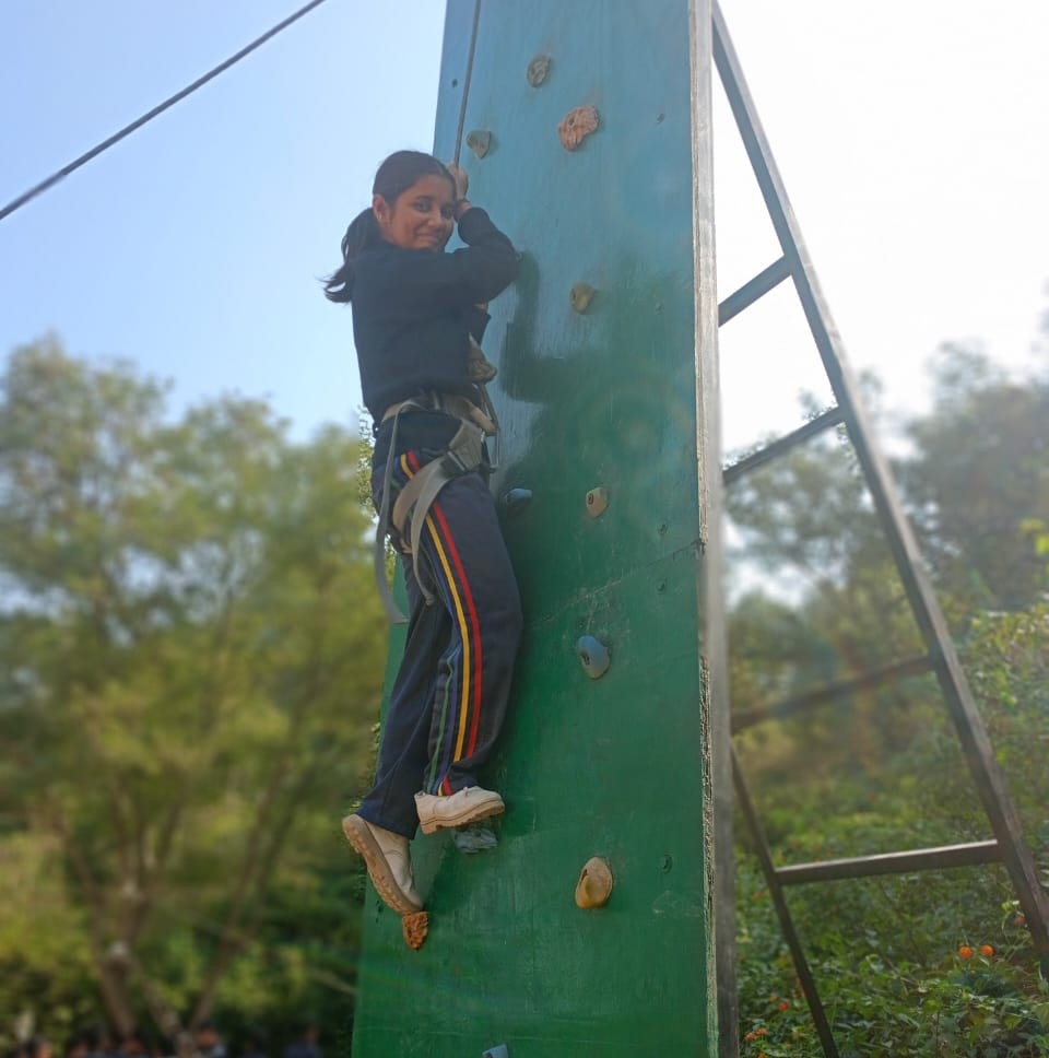 Group photo during trip